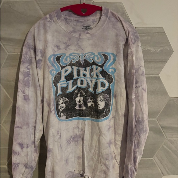 Pink Floyd Tie-Dye Long Sleeve Shirt - Picture 1 of 4